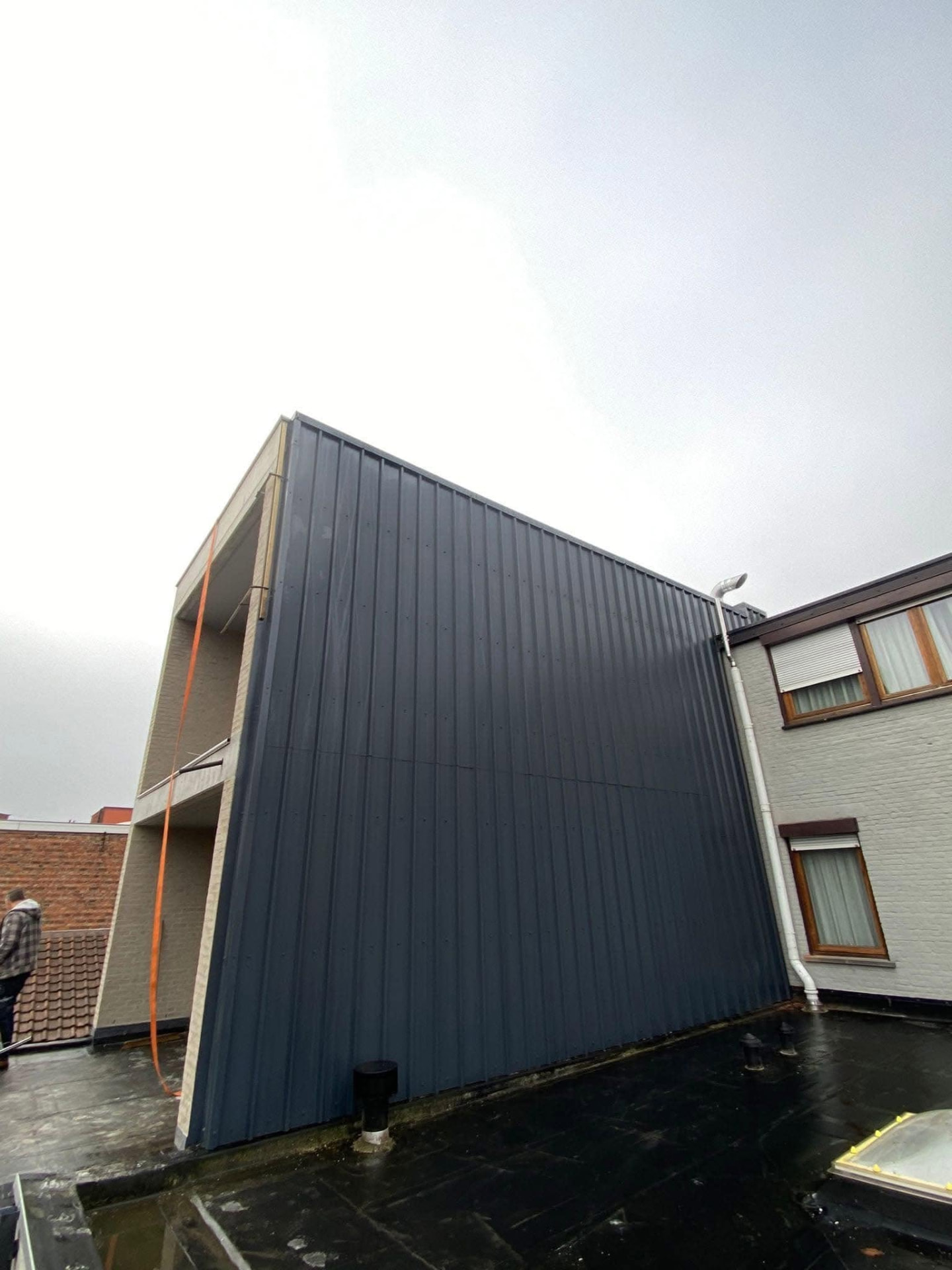 Joris Ide gevelplaten na gevelisolatie nieuwbouw